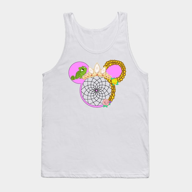 Lost Princess Dream Catcher Tank Top by KimsCustomCrafts